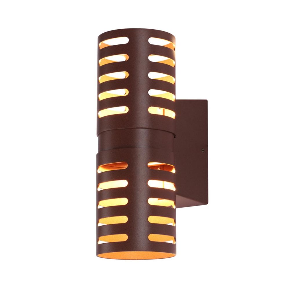Уличный фасадный светильник 13*9*25,2- см, *LED*10W, 3000K, Novotech Netz NOV359539, коричневый