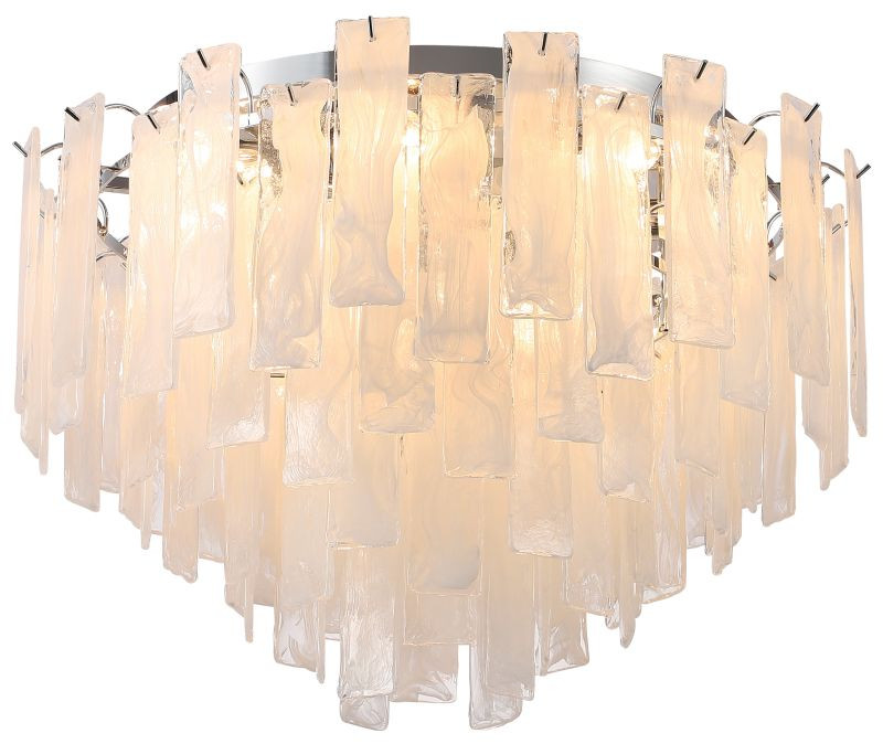 Люстра потолочная 60*60*42 см, 10*E14 40W Хром Stilfort Glowice 2157/09/10C
