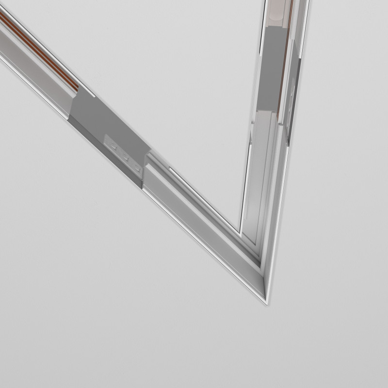 Угол-соединитель 45° Exility встраиваемый белый 16,7*12*4,6 см, LED*W TRA034CLS-42W Maytoni, Белый