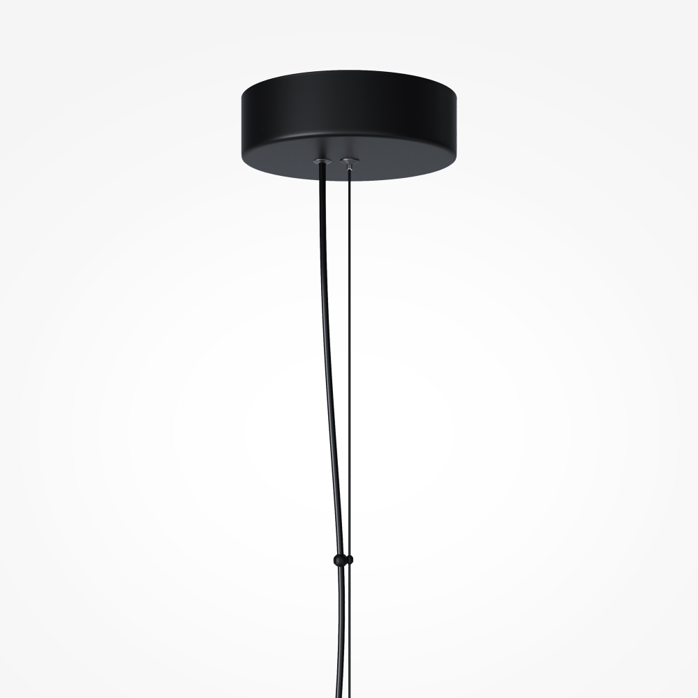 Подвесной светильник 24*30-321 см, *LED*10W, 3000K, Maytoni Bruma MOD397PL-L10B3K, Черный