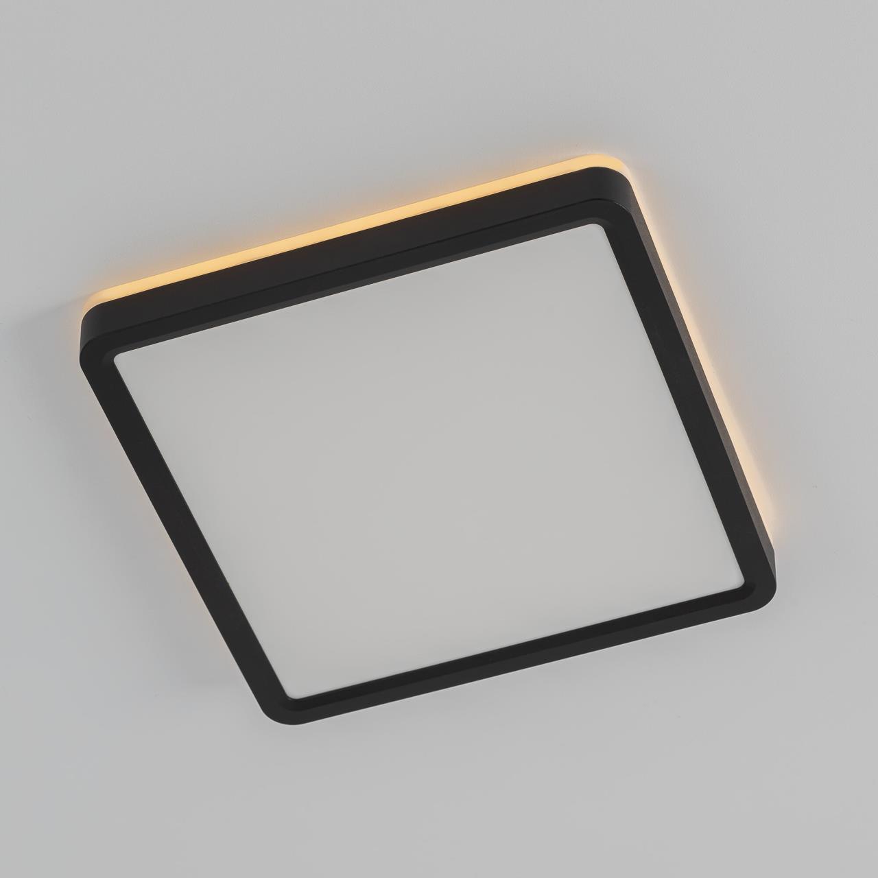 Светильник с подсветкой 20 см, 23W, 3000-5500K, Citilux NORMA CL748K201 LED, черный