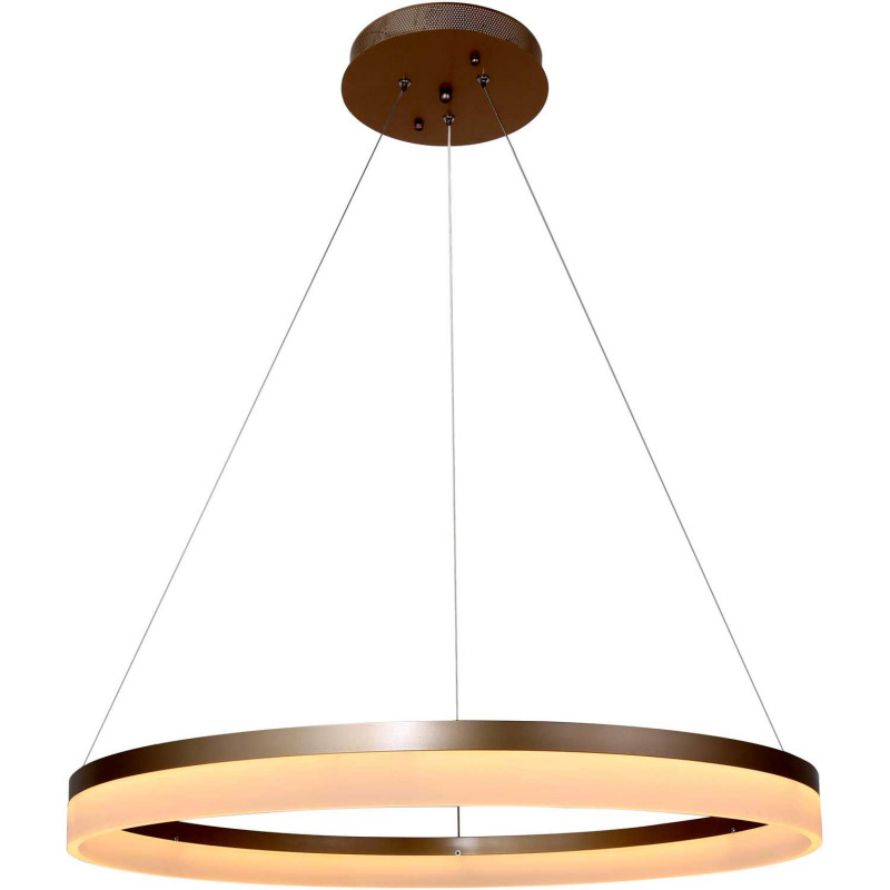 Светильник подвесной светодиодный 80*80*120 см, 1*LED 50w золото Stilfort Elymias 2089/94/01C