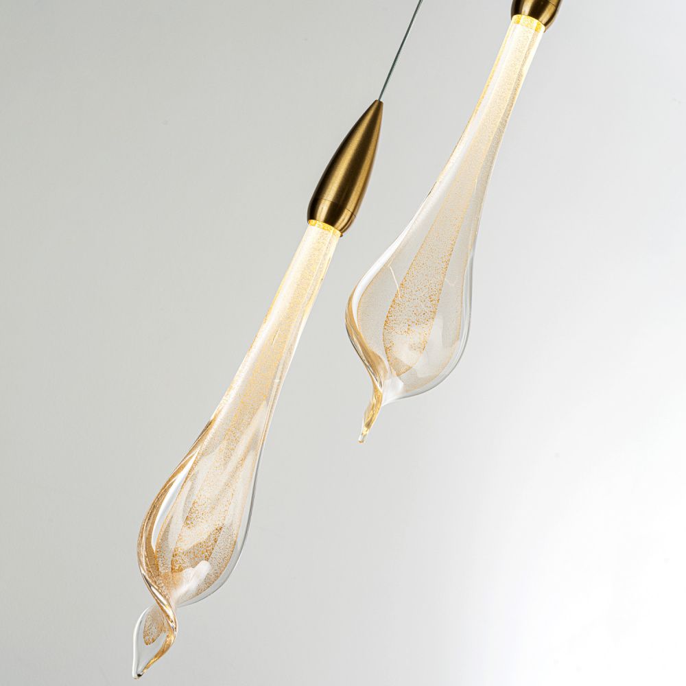 Светильник *13*43 см, LED*9W, 4000K, Modelux  ML.89181.2 BS, Латунь