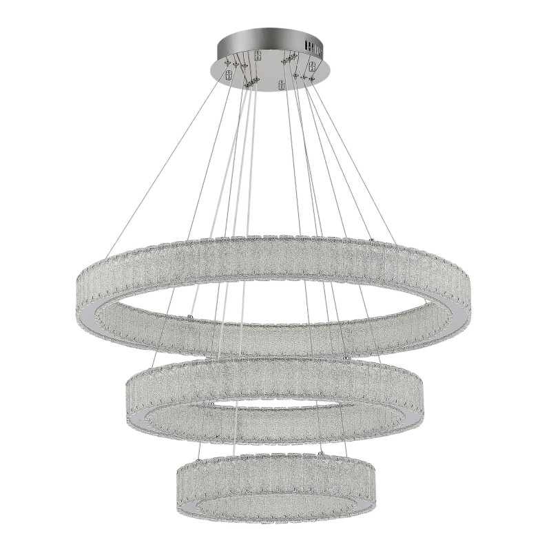 Люстра подвесная 80* см, LED*3*95W, 3000K, St Luce Latozzo SL6008.103.03, Хром