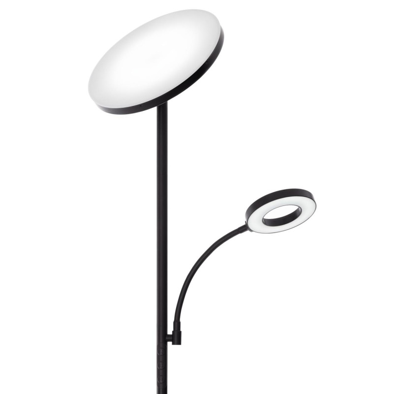Торшер 181 см, 42W, 2700-6500K, Citilux Click CL810011, черный
