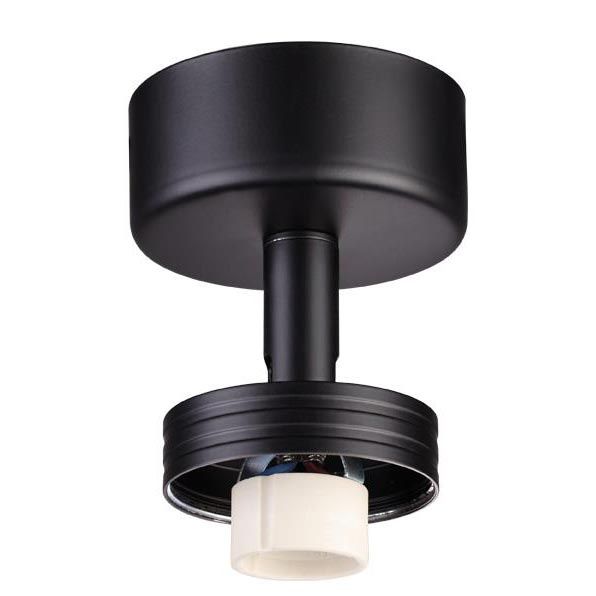 Потолочный светильник Novotech Unit 370616, черный, 10x7x7см, GU10, 50W