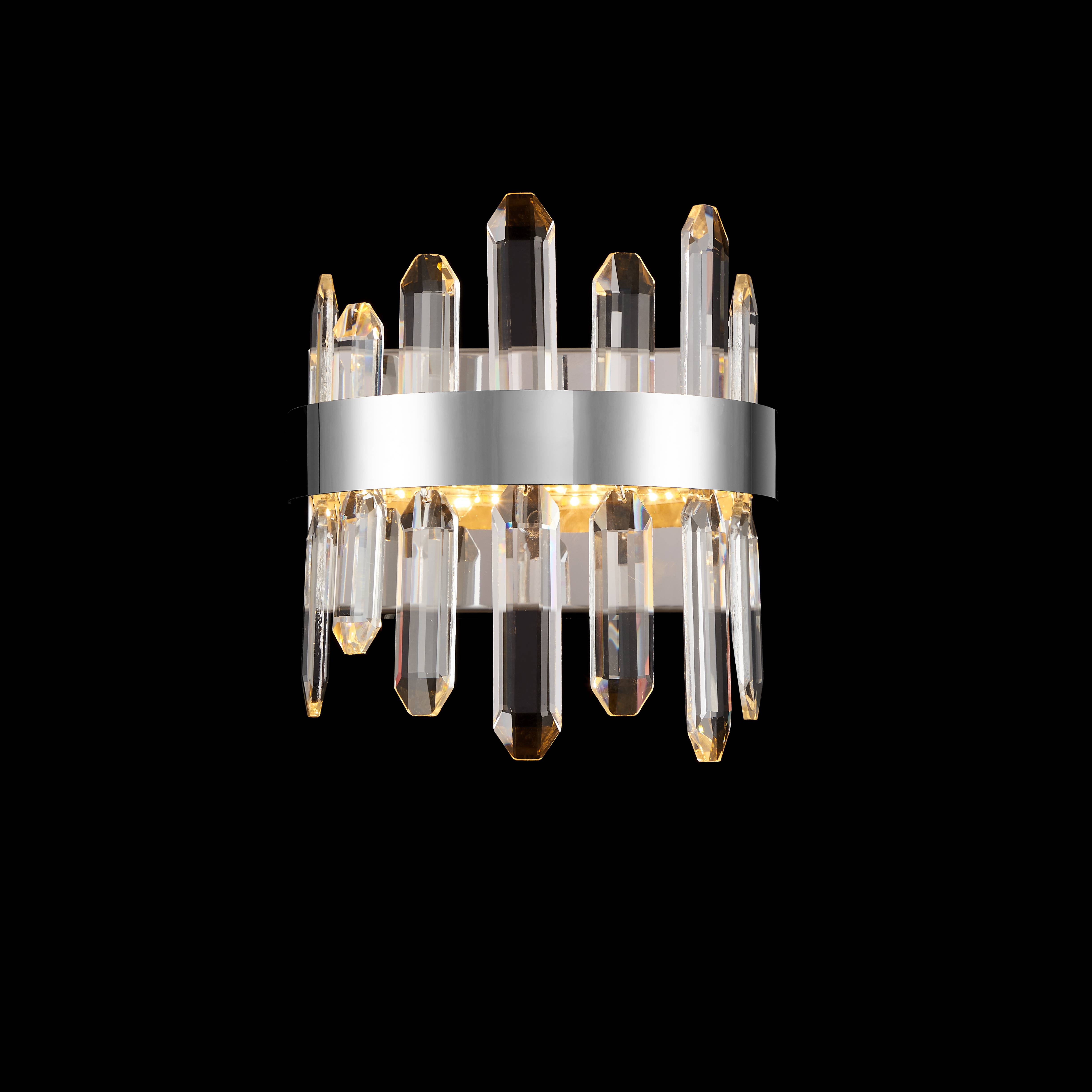 Бра Ø220 x H240, мм, 12W 3000-6500K, CHROME(ХРОМ) NewRgy Y92-ф220*H240 CHROME