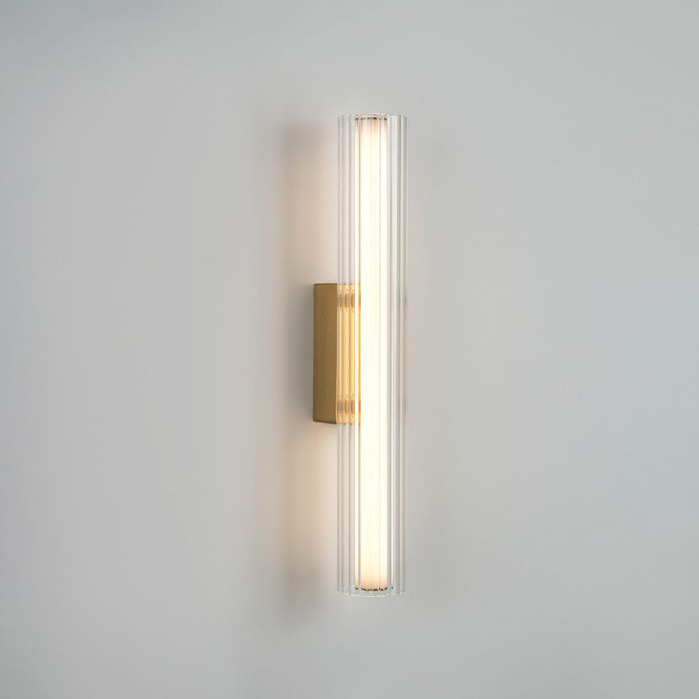 Бра *9*-40 см, *LED*9W, 4200K, Modelux  ML.717.400 BS, Латунь