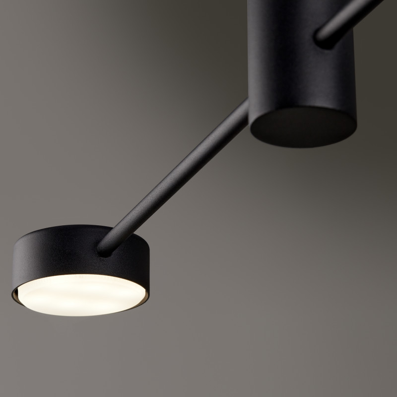 Светильник 68 см, Freya FR5363CL-02B1, черный
