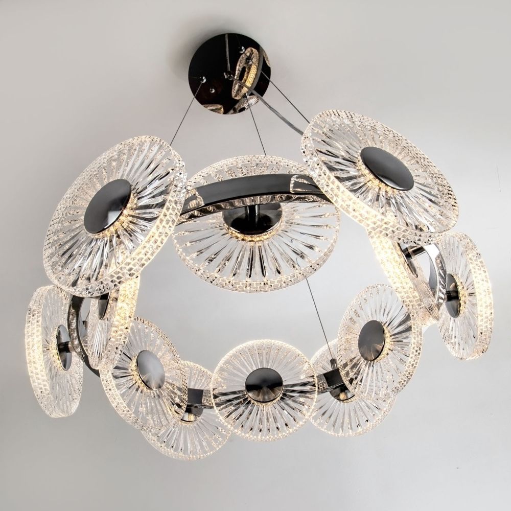 Подвесная люстра *63*150 см, LED 144W, 3000 / 6000K, Хром MODESTYLE MS.1831.12 CR