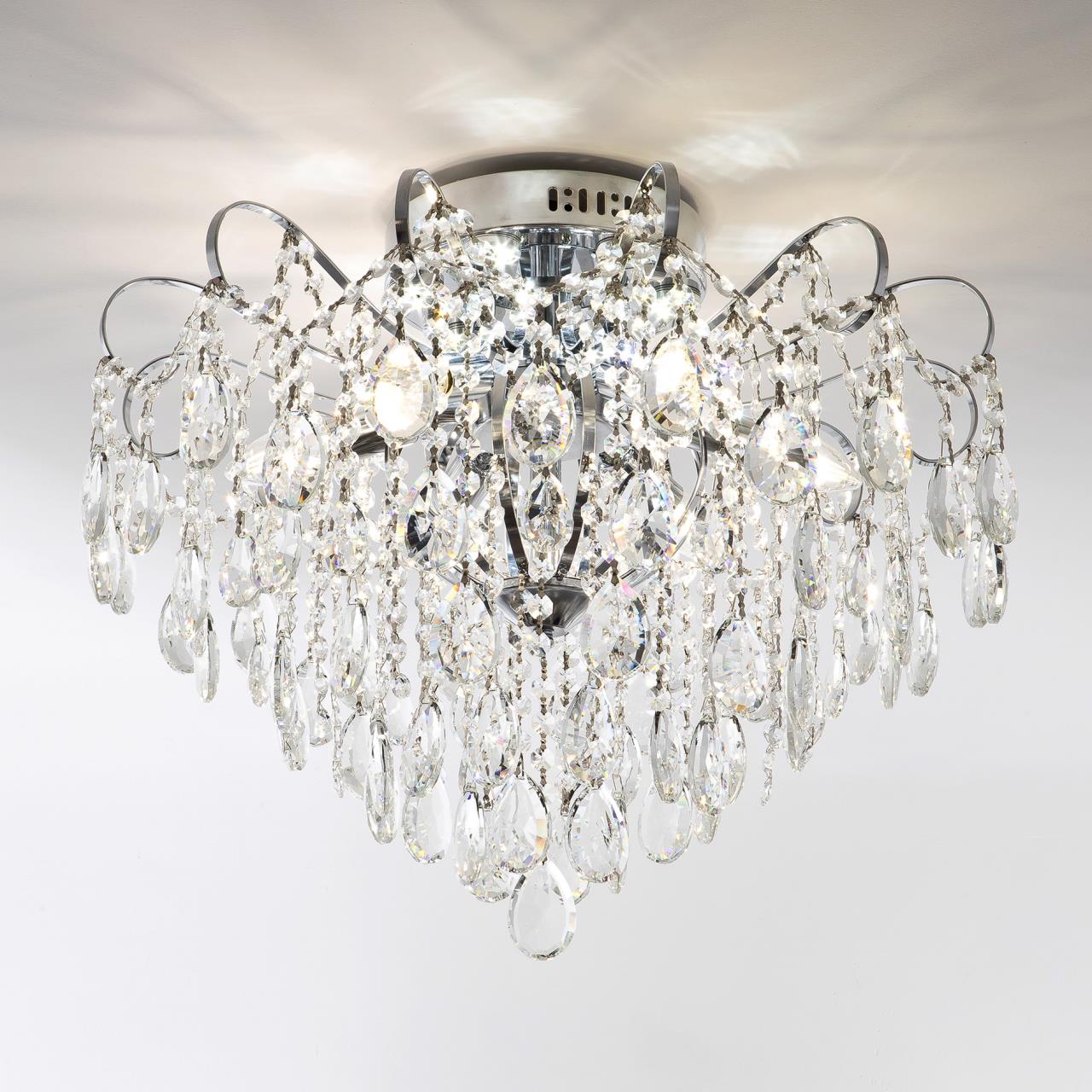 Люстра 57*57*43 см, Е14/LED 6x40W, Бронза MODELUX ML.1702.6 CR