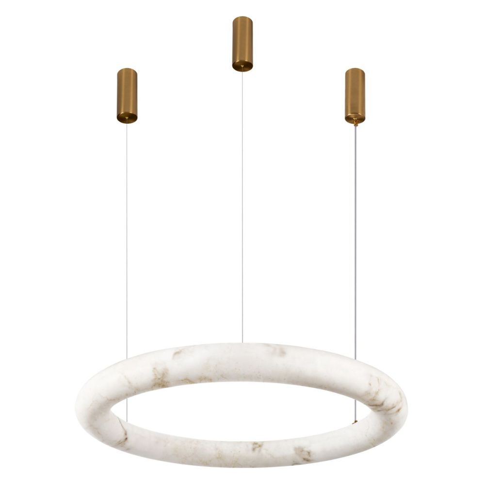 Подвесной светильник 100 см, 85W, 3000K, Loft IT Oslo acrylic 10547/1000, латунь