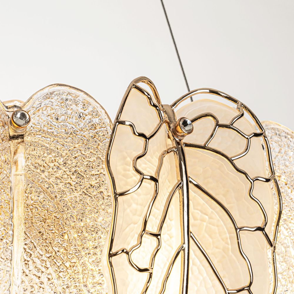 Подвесная люстра 59 см, Modelux ML.9530.600 CP, шампань