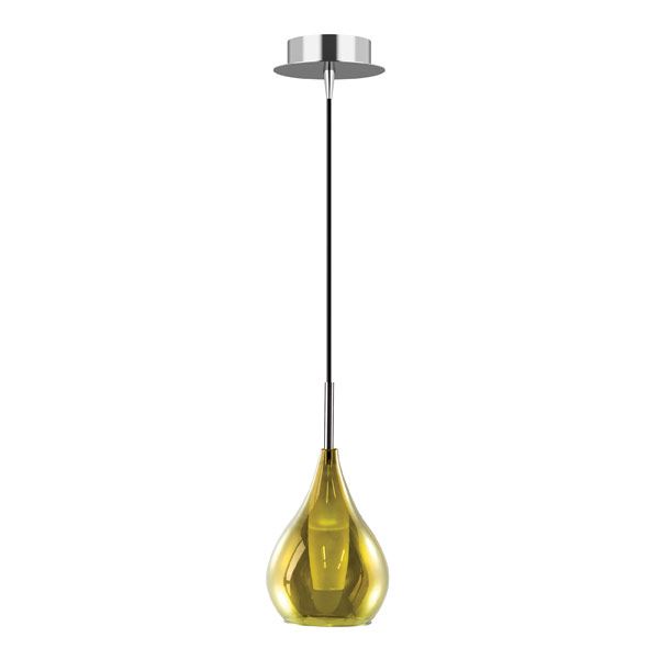 Подвес Lightstar Pentola 1х25W G9 Серебро/Оливковый 803038