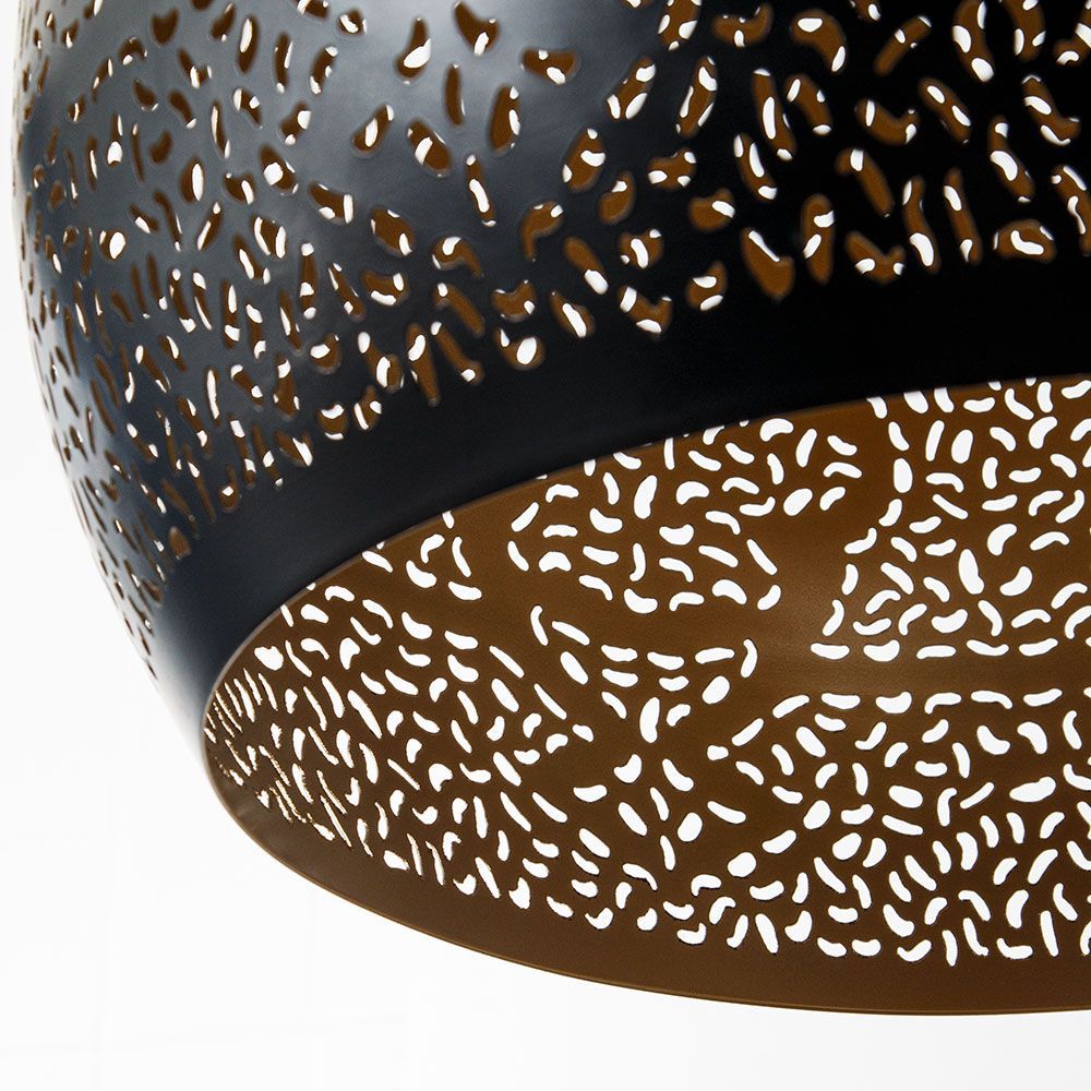 Подвесной светильник 40 см, Arte Lamp Celesta A7057SP-1BK, черный
