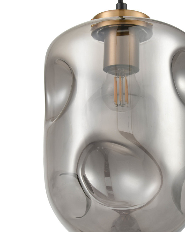 Подвесной светильник  18*152 см, 1*E27 черный, бронза Vele Luce Alieno VL5352P31