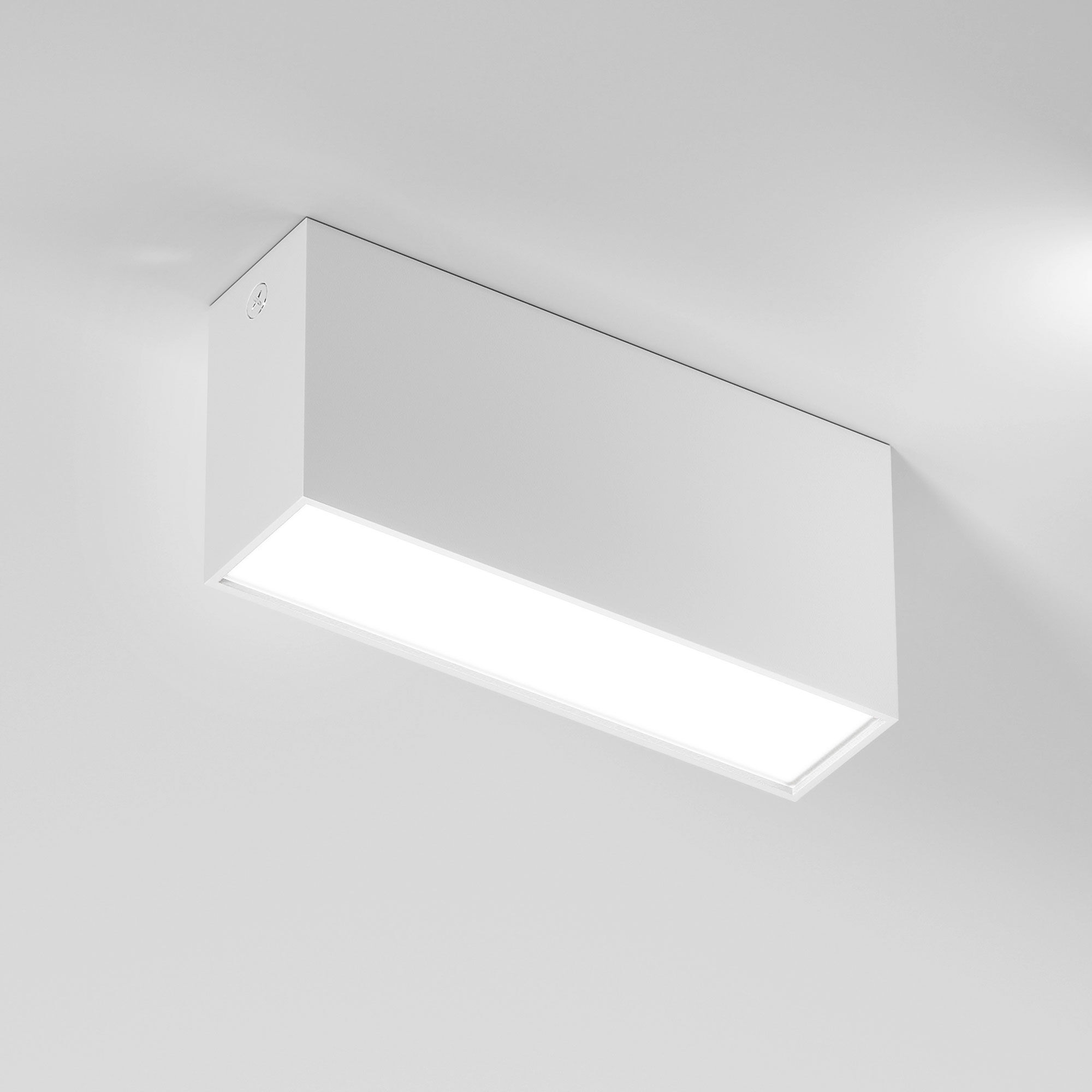 Светильник 14 см, 10W, 4000K, Elektrostandard Block 25109/LED, белый