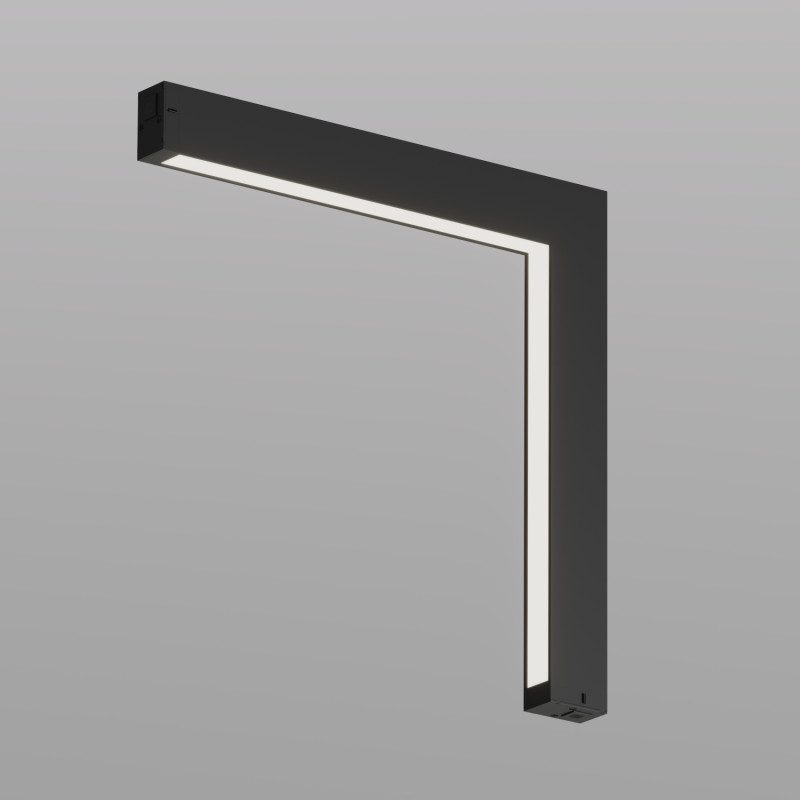 Угловой трековый светильник SMART LINEAR DK8015-BK черный