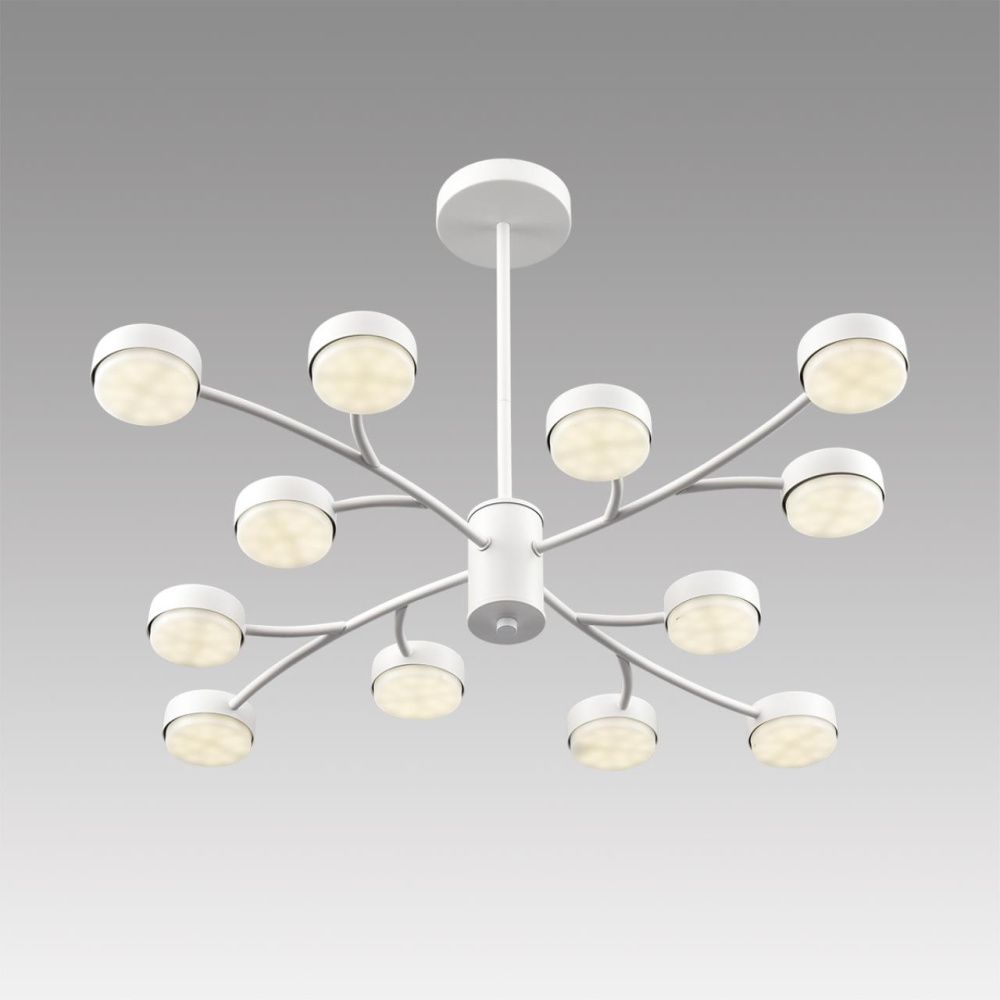 Люстра *80*-45 см, 12*GX53*7W, K, Lumion TORINA 8265/12, белый