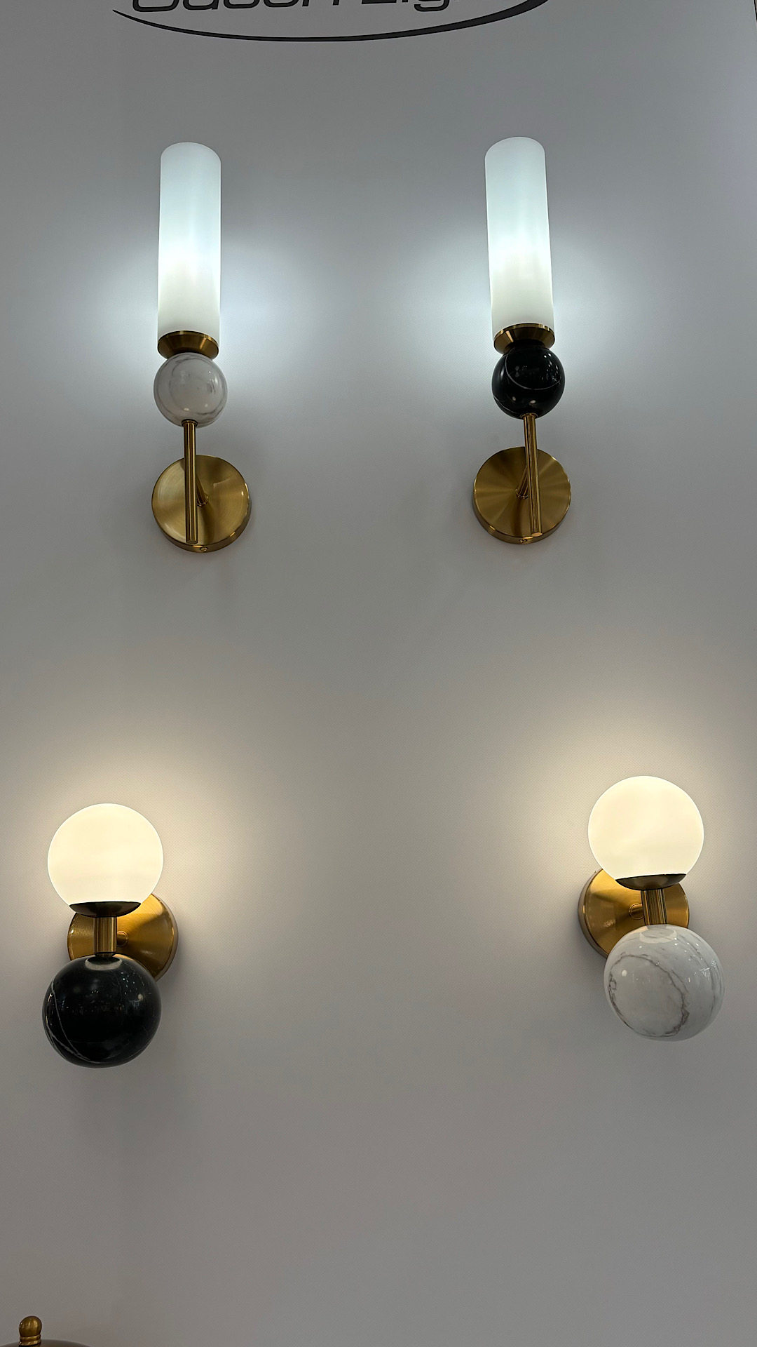 Бра 40 см, Odeon Light Lolla 4361/1W, латунь