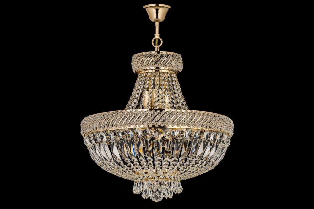 Светильник *45*55 см, 5*E27*60W, Arti Lampadari Palermo Palermo E 1.5.45.101 G, Золото