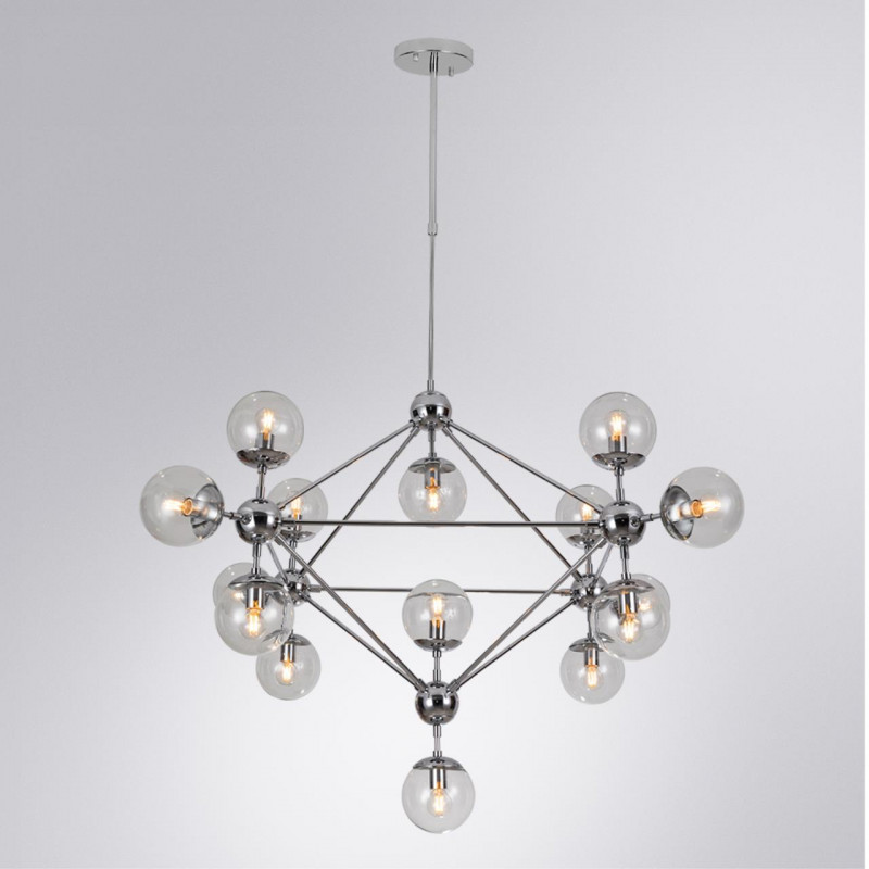 Светильник 130 см,Arte Lamp BOLLA A1664SP-15CC, хром