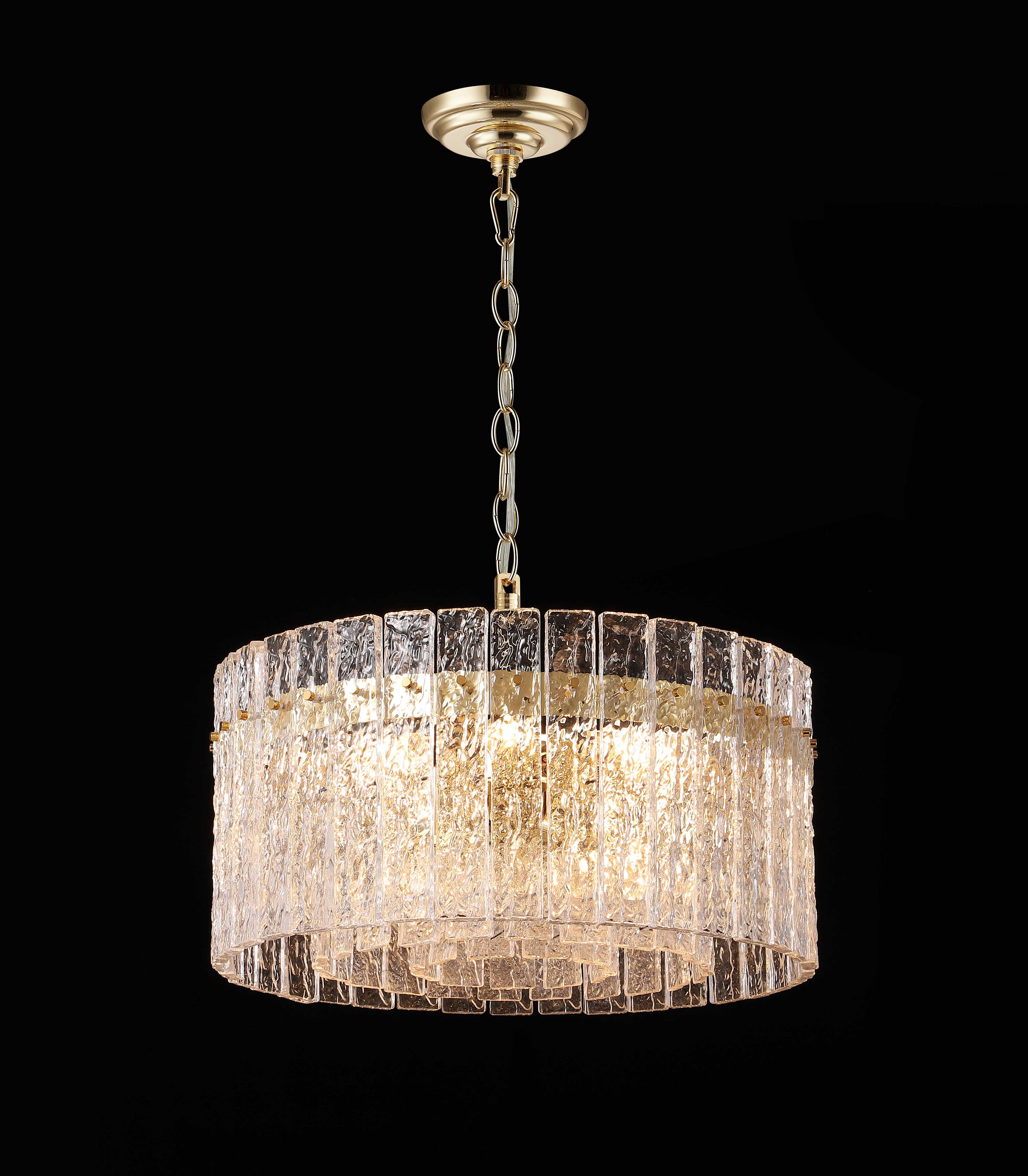 Люстра 500*250, 10*E14, 40W NewRgy Cristallo B66-ф500*H250 H-GOLD, Золото