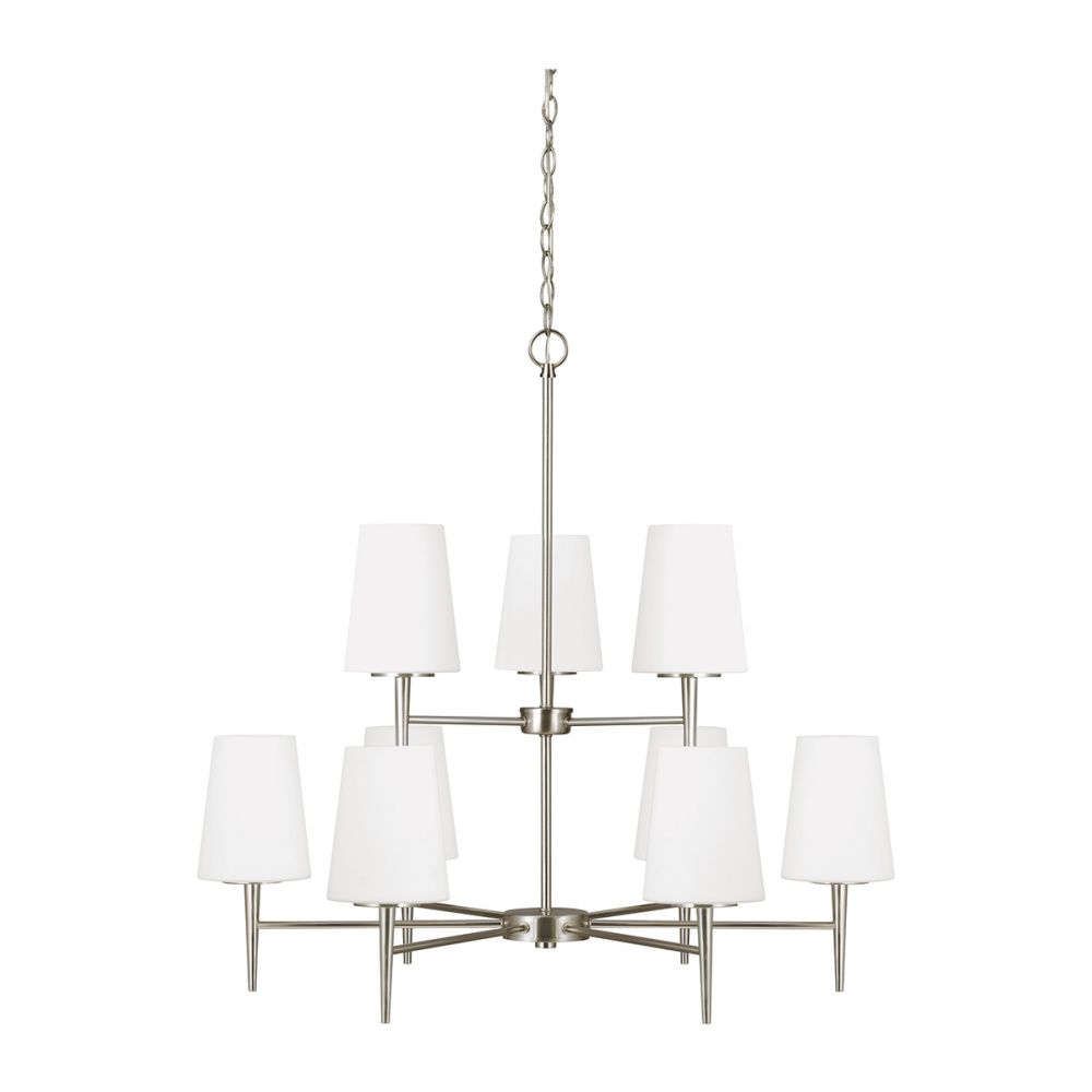 Люстра *81*95-173 см, E26*100W, Natural Concepts Generation Lighting Driscoll HK-HOLLIS-5-C-HB, серебро, бежевая патина