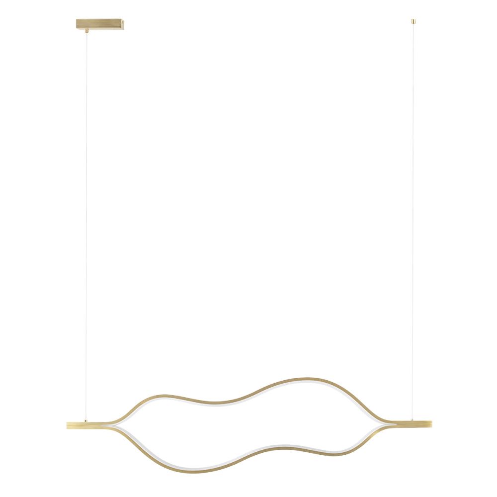 Подвесной светильник 120 см, 33W, 3000K, Loft IT Tape Light 10403/1200 AB, золото