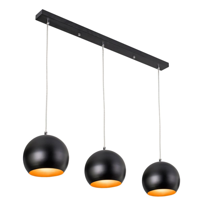 Подвесной светильник Citilux Оми CL945135, черный-хром