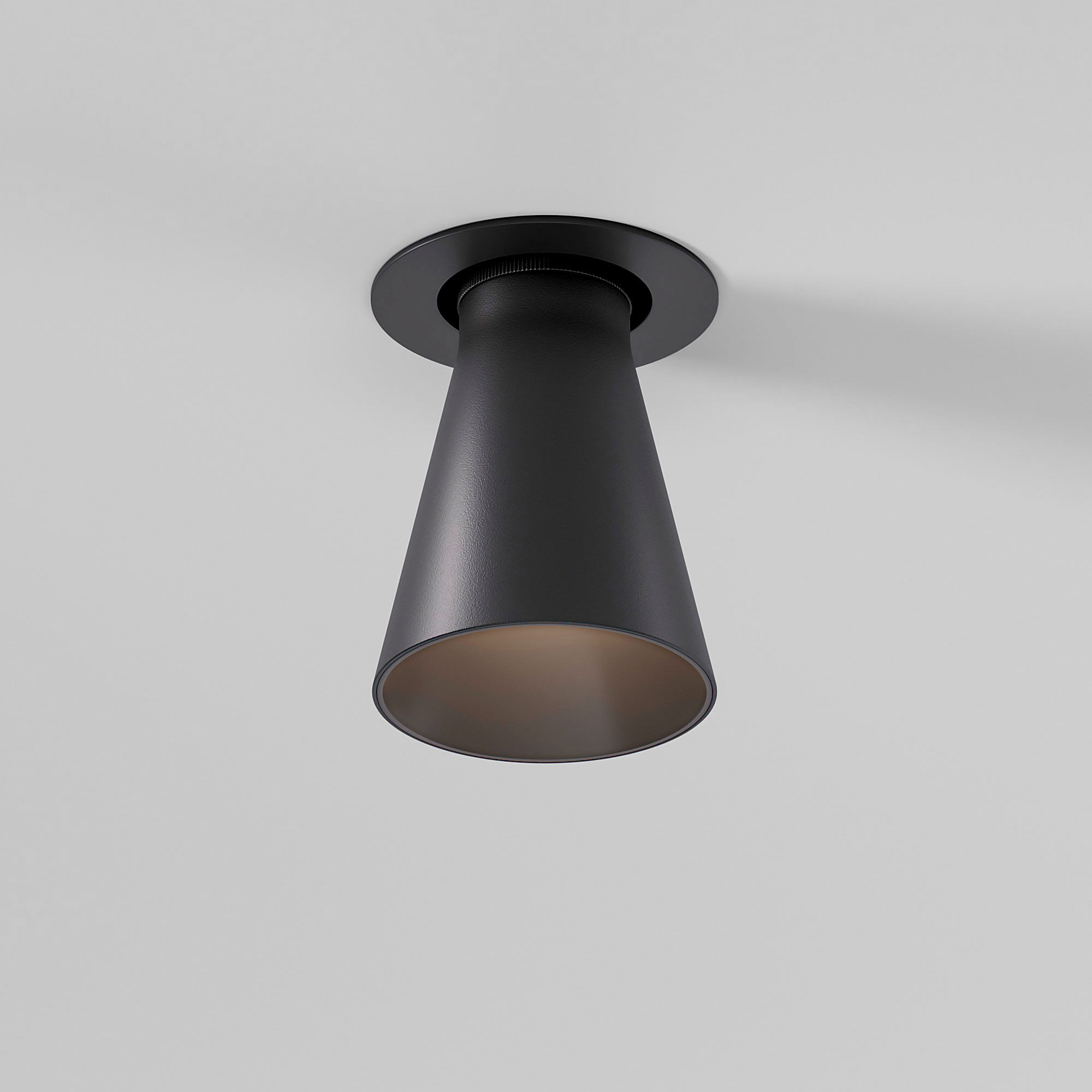 Потолочный акцентный светильник 6,4*6,4*9,6 см, 8W 3000K Elektrostandard Bell 25097/LED черный