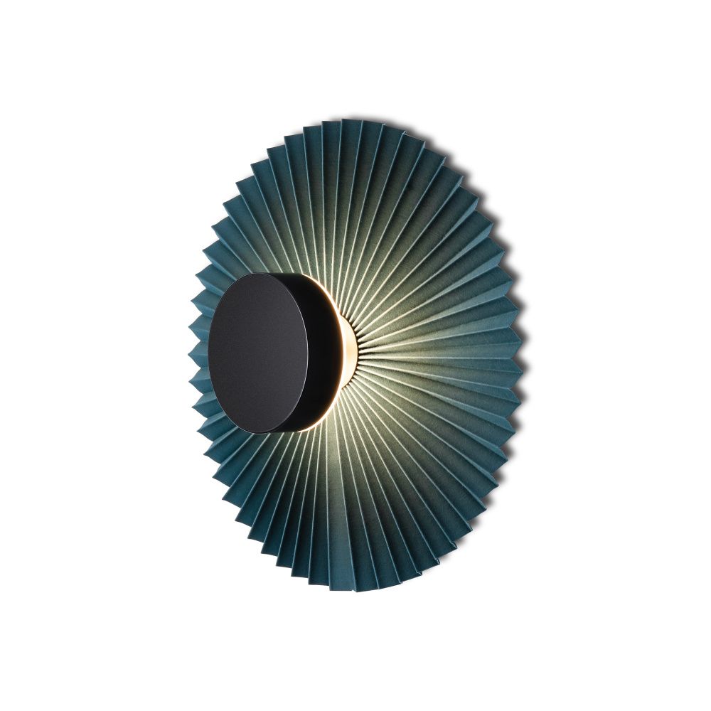 Бра 30*30*-30 см, 1*LED*6W, 3000K, Freya  FR5634WL-L6DB, Черный/сине-зеленый