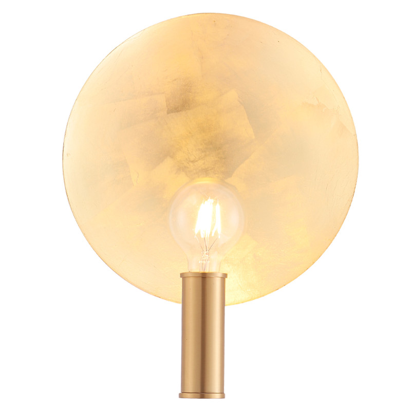 Бра 39 см, Crystal Lux SUNSHINE AP1 GOLD, золото-латунь