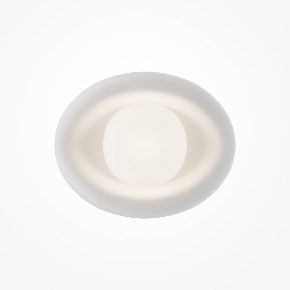 Бра 14,5*21,5*-26,5 см, 1*G9*3W Maytoni Lulua MOD435WL-01W, Белый