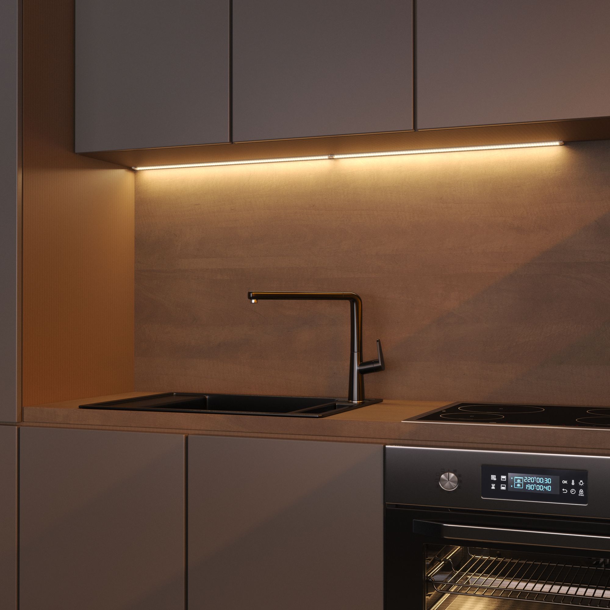 Светодиодный светильник с выключателем 2*60см LTB75 белый Elektrostandard