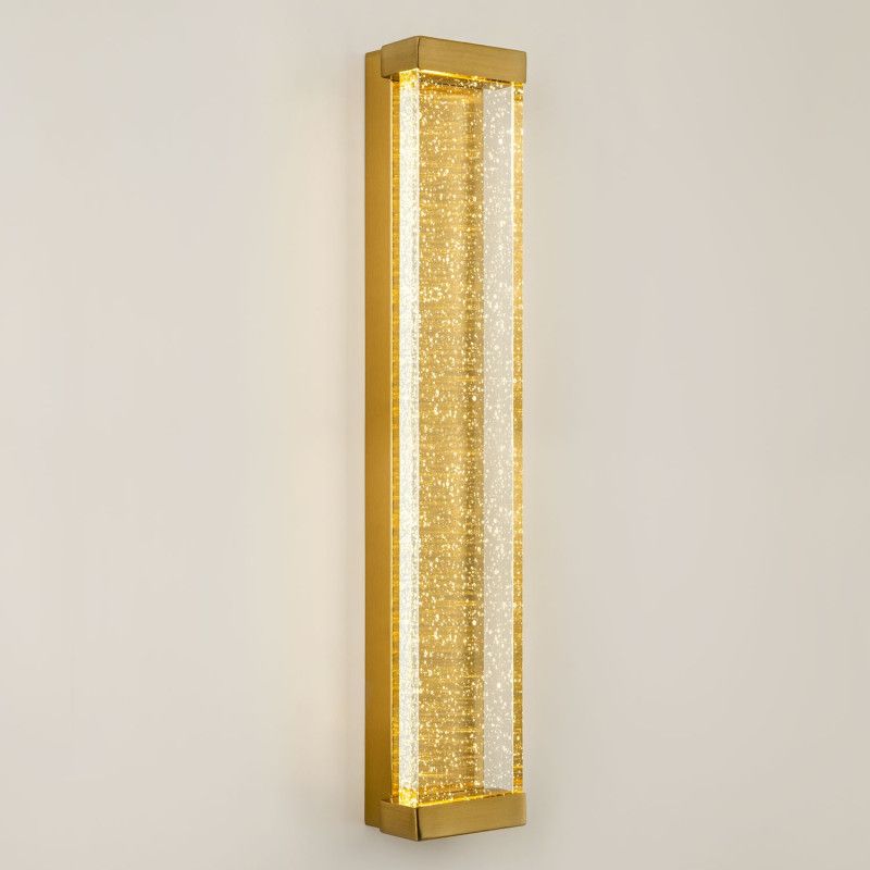 Настенный светильник 10*62 см, LED 18W 3000-6000K MODELUX ML.544.620 BS латунь