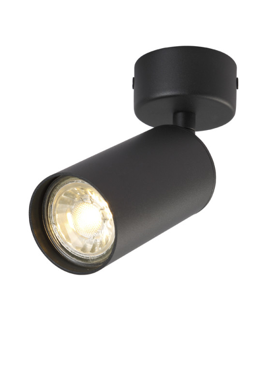 Светильник 6 см, Crystal Lux CLT 015CW1R BL Черный