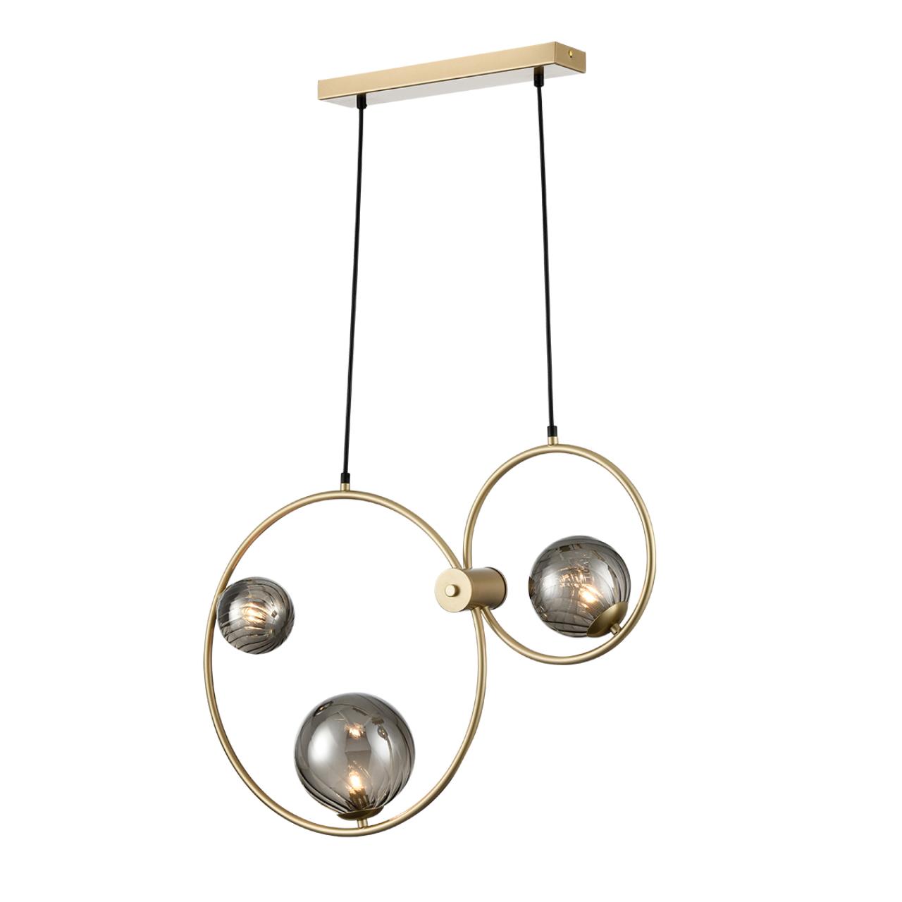 Светильник подвесной 15*63,5*150 см, 3*G9 Lumion Ornato 8036/3 шампань
