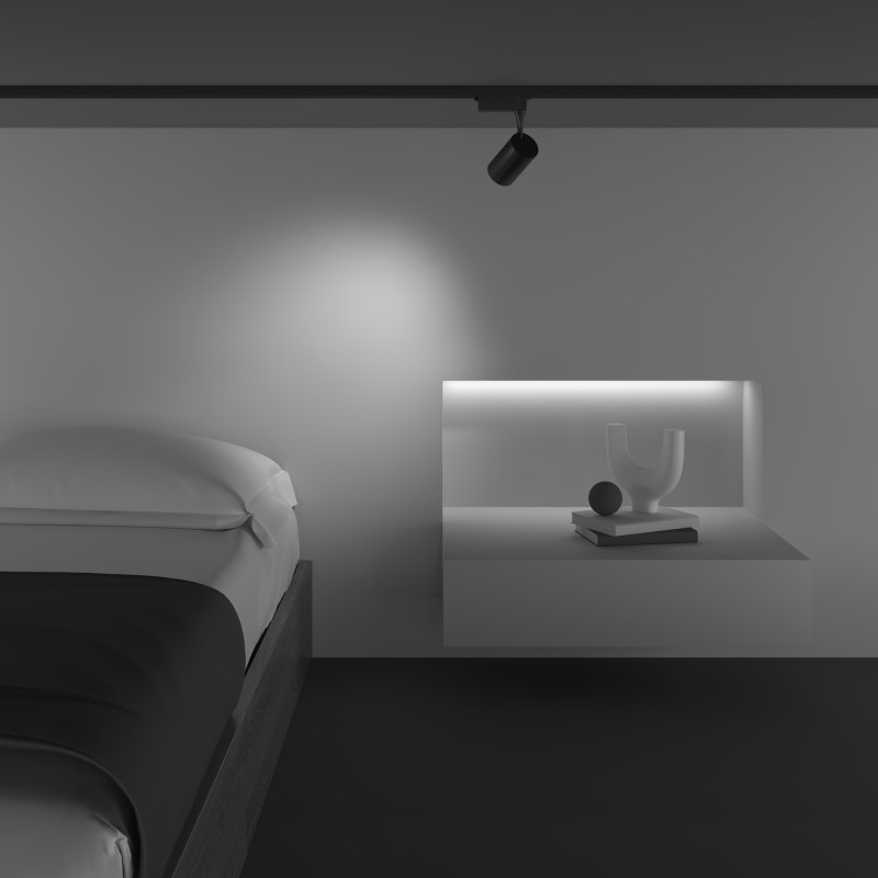 Светильник 6 см, 6W, 3000K, Maytoni Technical TR003-1-6W3K-M-B, черный