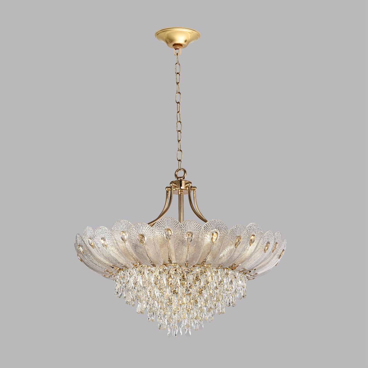 Люстра 77*77*167 см, 16 Е14*40W, Odeon Light Paroti, золотой 5048/16