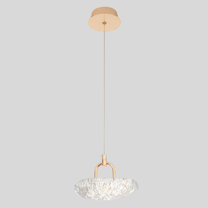 Светильник 17 см, 9W, 3000-6000K, Crystal Lux FELICIDAD SP9W LED, золото