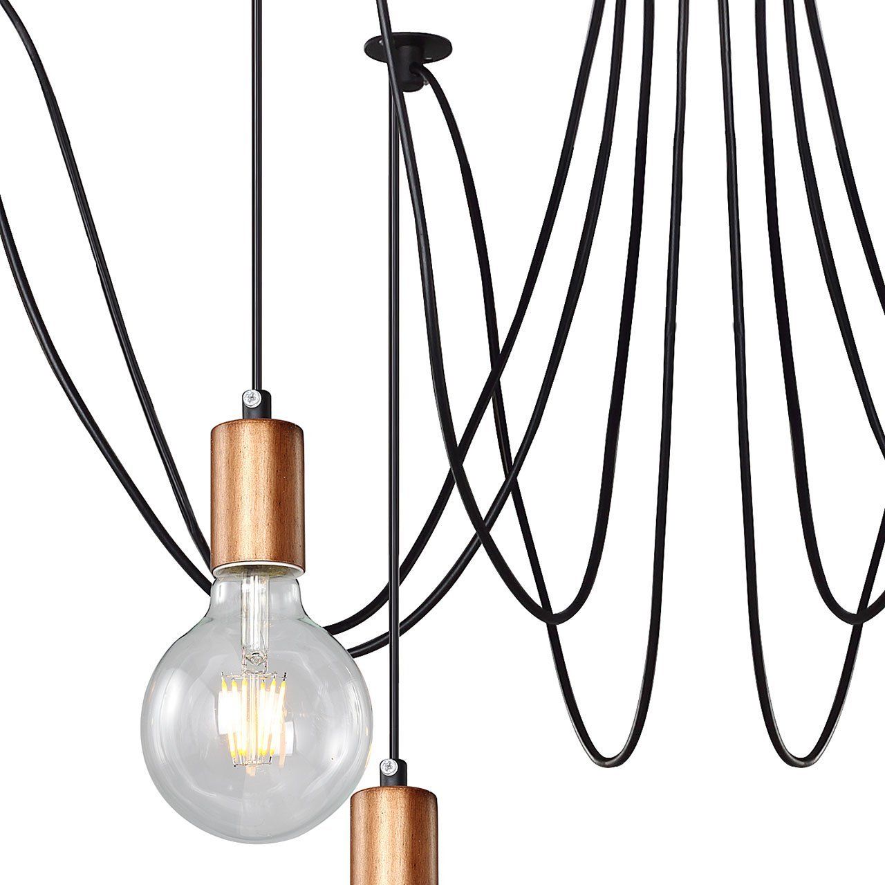 Люстра F-Promo Futuro 2167-8U, D800*H600, черный