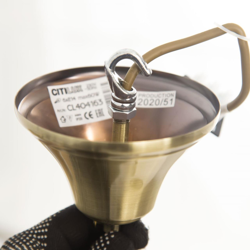Люстра 68 см Citilux Кармен CL404163 бронза