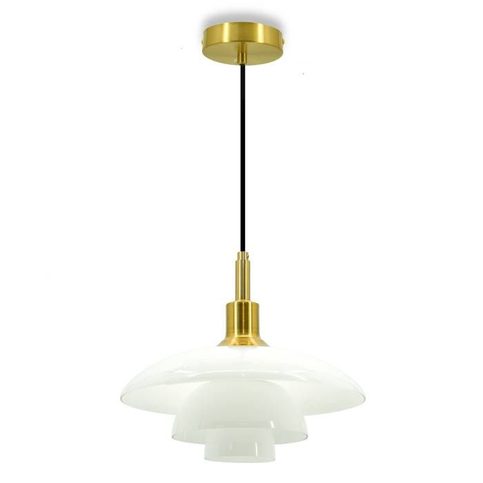 Светильник подвесной *30-200 см, 1*E27*40W, Lightera Bacalar LE124L-28G, Черный