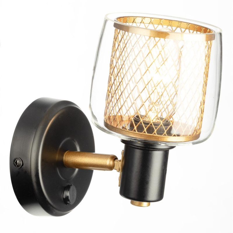 Бра 9*16 см, 1*Е14 CL530515 Смит Черный 