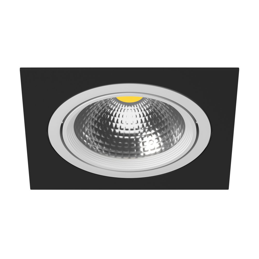Встраиваемый светильник Light Star Intero 111 i81706, черный-белый
