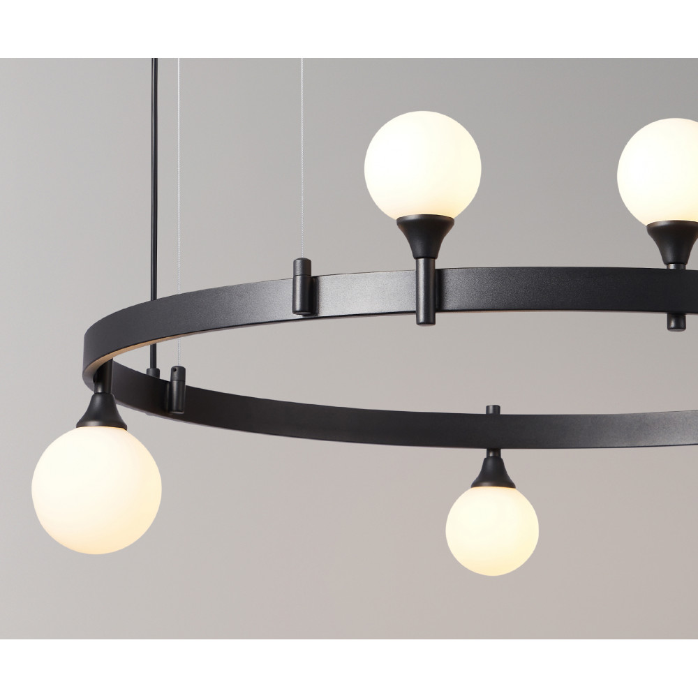 Люстра 82 см Kink Light Бьянки KIN07808-6,19 черный