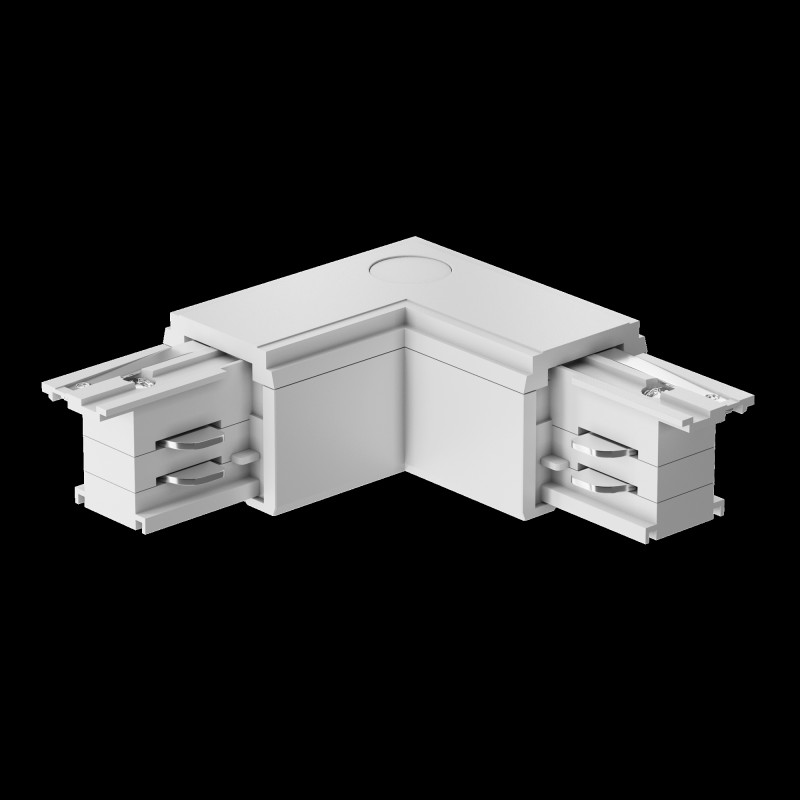 Коннектор для шинопровода Maytoni 3 phase track system TRA005CL-31W-L, белый