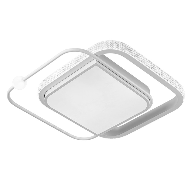 Люстра 1 LED*74W, 3000-6500 К, Arte Lamp Alsafi A2658PL-1WH, Белый
