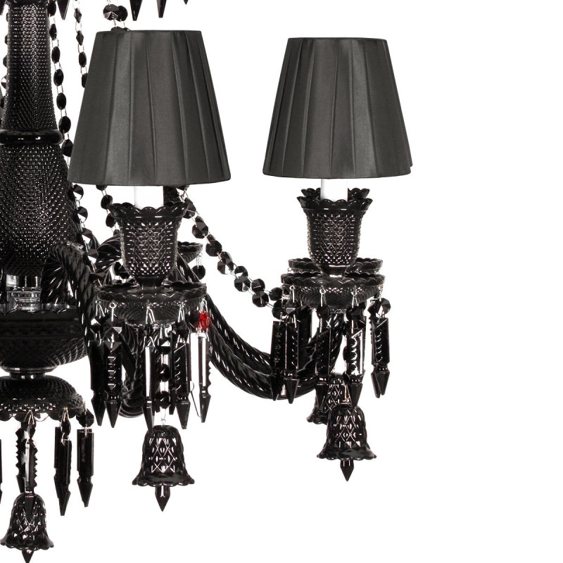 Подвесная люстра 75 см LOFT IT Zenith 10210/8 Black черный